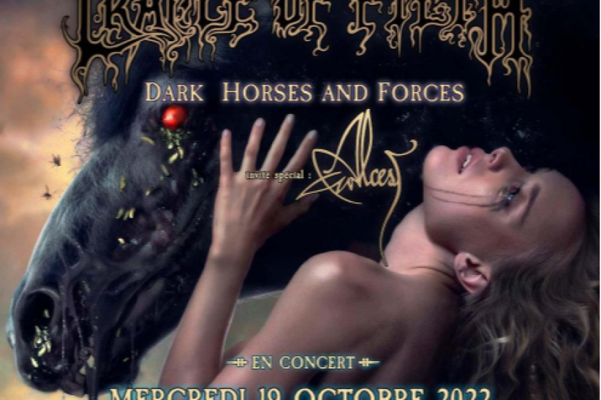 CARNET DE CONCERT -CRADLE OF FILTH / ALCEST le 19/10/2022 Le Bikini Ramonville (31)