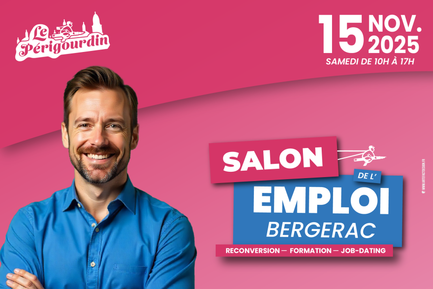 Le salon de l'emploi et de la reconversion à BERGERAC (24)